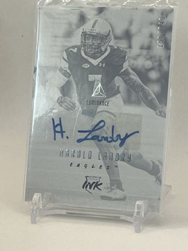 Harold Landry (Boston College/ Titans) 2018 Luminance Rookie Ink #RI-HAL