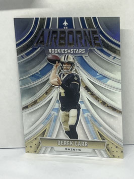 Dereck Carr (Saints) 2024 Rookies & Stars Airborne Silver Prizm #A-DCR