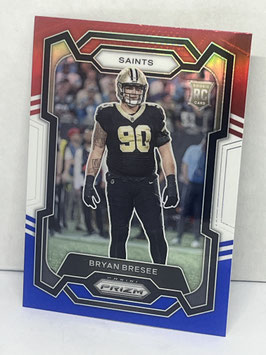 Brian Bresee (Saints) 2023 Prizm Red White Blue Pizm #372