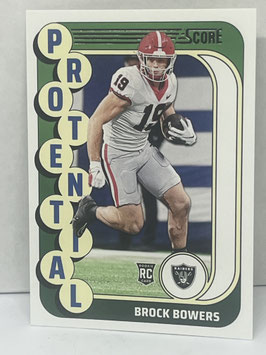 Brock Bowers (Georgia/ Raiders) 2024 Score Protential #19