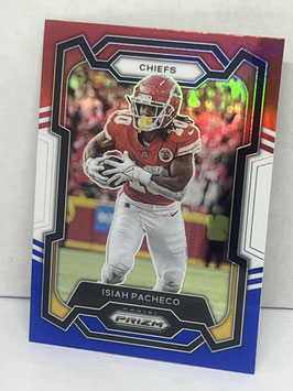 Isiah Pacheco (Chiefs) 2023 Prizm Red White Blue Pizm #144
