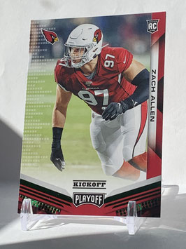 Zach Allen (Cardinals) 2019 Playoff Kick Off Green #277