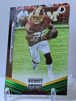 Chris Thompson (Redskins) 2019 Playoff Kick Off Green #111