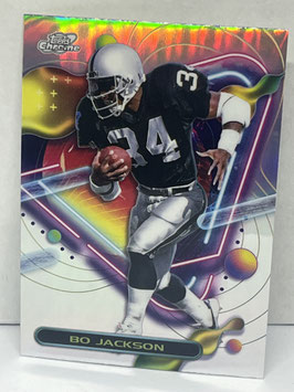 Bo Jackson (Raiders) 2023 Topps Composite Topps Chrome Cosmic Refractor #288