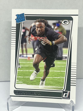 Eric Stokes (Packers) 2022 Donruss Rated Rookie #343