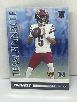 Jayden Daniels/ Joe Milton (Commanders/ Patriots) 2024 Encore Team Pinnacle #13
