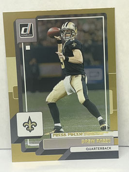 Drew Brees (Saints) 2022 Donruss Press Proof Premium #251