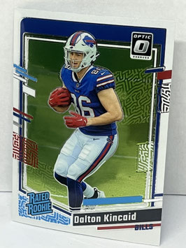 Dalton Kincaid (Bills) 2023 Donruss Optic Rated Rookie #211