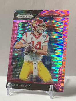 Sam Darnold (USC/ Jets) 2019 Prizm Draft Picks Pink Pulsar #85