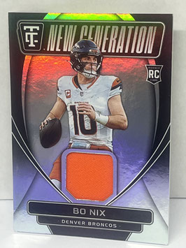 Bo Nix (Broncos) 202a Totally Certified New Generation  #NGJ-BNX