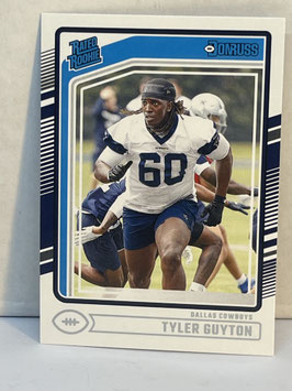 Tyler Guyton (Cowboys) 2024 Donruss Rated Rookie #400
