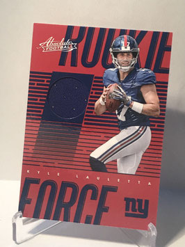 Kyle Lauletta (Giants) 2018 Panini Absolute Rookie Force #RF-KL