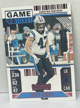 Josey Jewell (Panthers) 2024 Contenders Pink #13