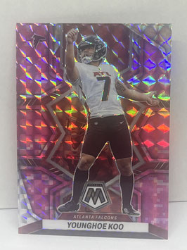 Younghoe Koo (Falcons) 2022 Mosaic Pink Camo Prizm #9