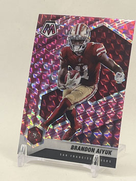 Brandon Aiyuk (49ers) 2021 Mosaic Pink Camo Prizm #177