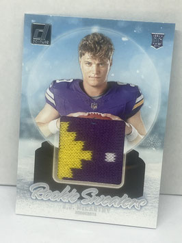 JJ McCarthy (Vikings) 2024 Donruss Rookie Sweaters #RHS-JJM