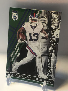 Odell Beckham Jr. (Giants) 2018 Elite Primary Colors #PC16