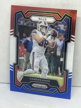 Dawson Knox (Bills) 2023 Prizm Red White Blue Pizm #28