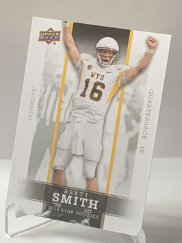 Brett Smith (Wyoming/ Buccaneers) 2014 Upper Deck Star Rookies #40