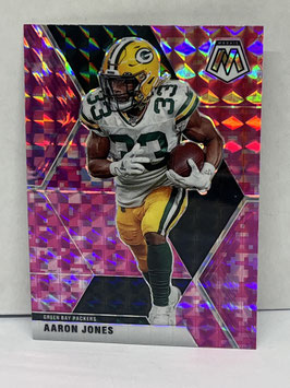 Aaron Jones (Packers) 2020 Mosaic Pink Camo Prizm #82