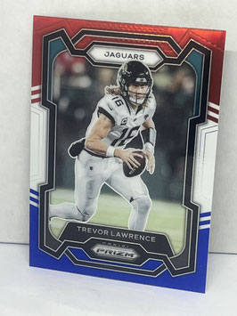 Trevor Lawrence (Jaguars) 2023 Prizm Red White Blue Pizm #139