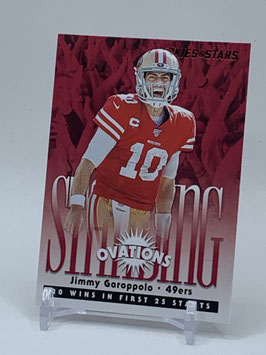 Jimmy Garoppolo (49ers) 2020 Rookies & Stars Standing Ovations #SO-10