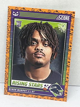 Byron Murphy II (Seahawks) 2024 Score-A-Treat Orange Pumpkins #10