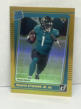 Travis Etienne Jr. (Jaguars) 2021 Panini Donruss Press Proof Premium #258