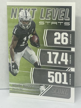 Henry Ruggs (Raiders) 2021 Panini Score Next Level Stats #NL25