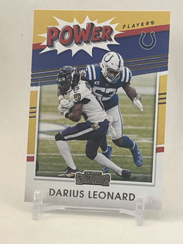 Darius Leonard (Colts) 2021 Contenders Power Players #PP-DLE