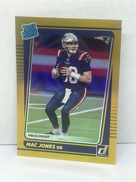 Mac Jones (Patriots) 2021 Donruss Premium Rated Rookie #255
