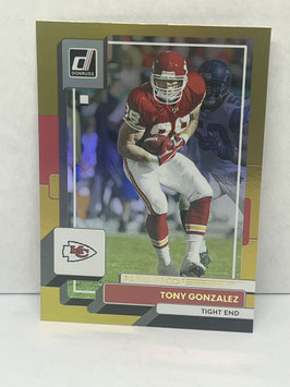 Tony Gonzalez (Chiefs) 2022 Panini Donruss Press Proof Premium #280
