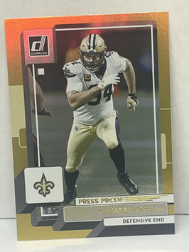 Cameron Jordan (Saints) 2022 Donruss Press Proof Premium #249
