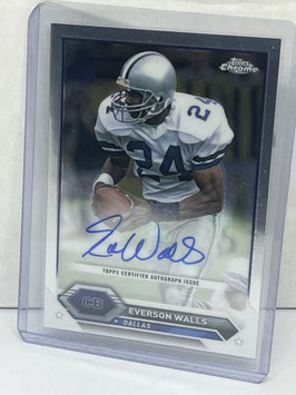 Everson Walls (Cowboys) 2023 Topps Composite Topps Chrome Autograph #TCA-EW