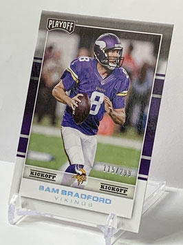 Sam Bradford (Vikings) 2017 Playoff Kickoff #51