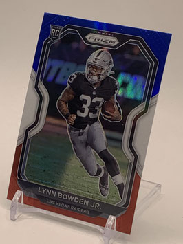 Lynn Bowden Jr. (Raiders) 2020 Prizm Red White Blue Prizm #374