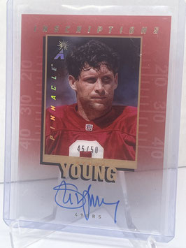 Steve Young (49ers) 2021 Pinnacle Inscriptions Autograph #PI-SY