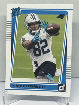 Tommy Tremble (Panthers) 2021 Donruss Rated Rookie #302