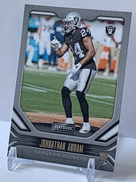 Jonathan Abram (Raiders) 2019 Playbook #151