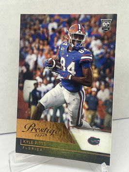 Kyle Pitts (Florida/ Falcons) 2021 Chronicles Draft Prestige Bronze #96
