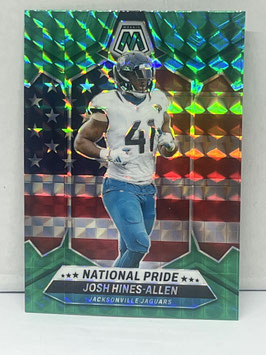 Josh Hines Allen (Jaguars) 2024 Panini Mosaic Green Mosaic Prizm #268