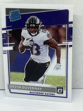 Devin Duvernay (Ravens) 2020 Donruss Optic Rated Rookie #179