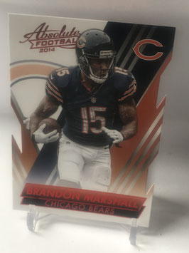 Brandon Marshall (Bears) 2014 Absolute Retail Red #67