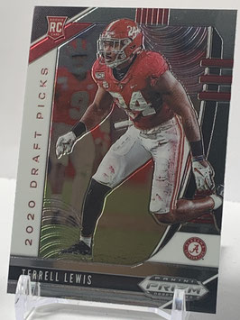 Terrell Lewis (Alabama/ Rams) 2020 Prizm Draft #160