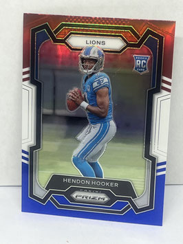 Hendon Hooker (Lions) 2023 Prizm Red White Blue Prizm #329