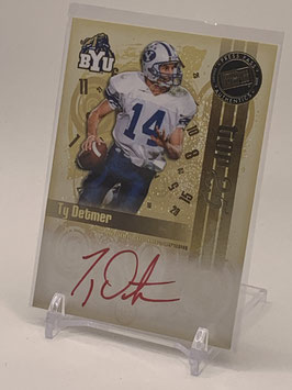 Ty Detmer (BYU/ Packers) 2008 Press Pass Legends Bowl Edition Top 25 Autograph Red #T25-TD