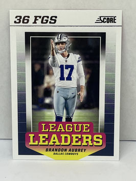 Brandon Aubrey (Cowboys) 2024 Score League Leaders #LL-BAY