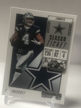 Dak Prescott (Cowboys) 2018 Contenders #72