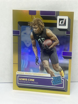 Lewis Cine (Vikings) 2022 Donruss Premium Rated Rookie #363