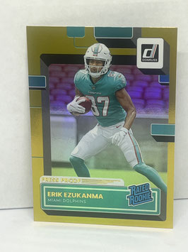 Erik Ezukanma (Dolphins) 2022 Panini Donruss Press Proof Premium #339